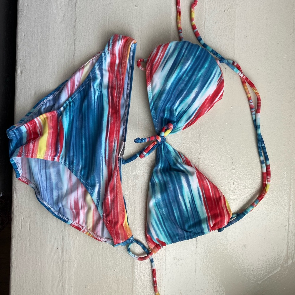 Colorful bathing suit